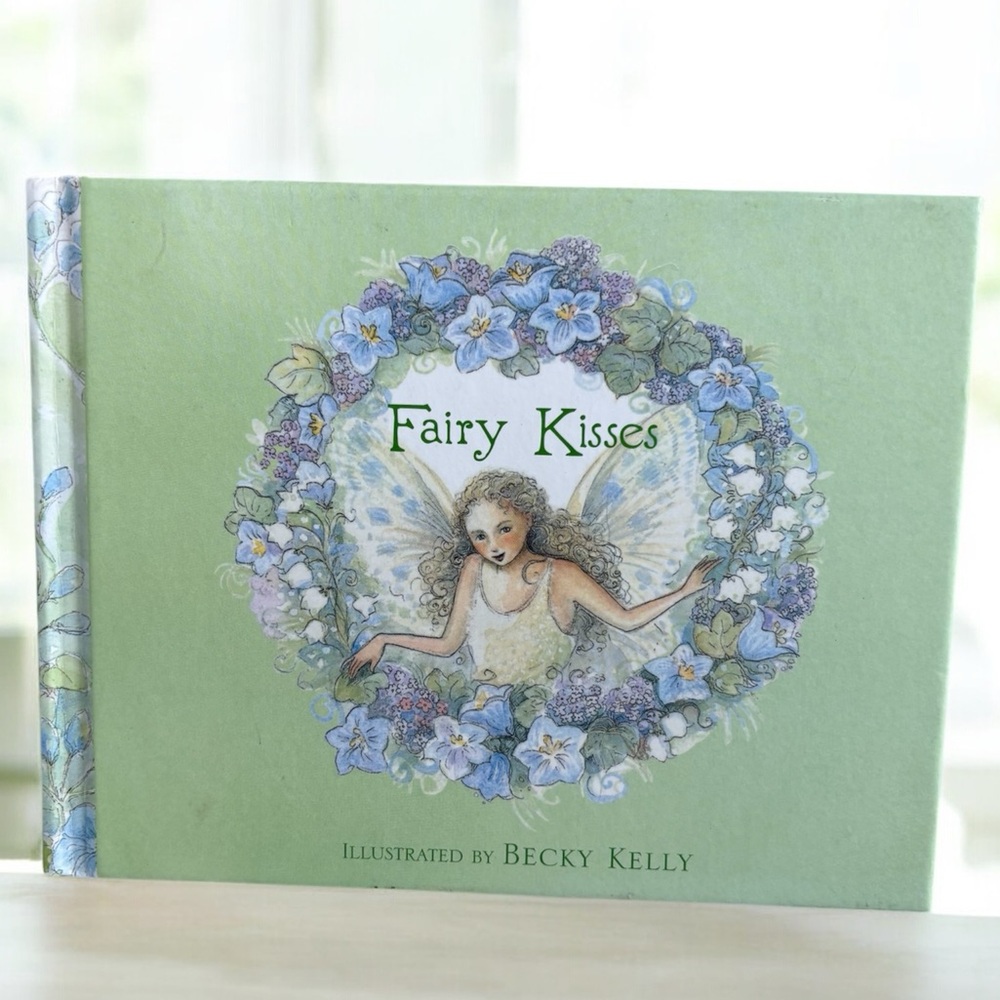 Vintage Book Y2K Fairy Kisses Illustrated by Becky Kelly Regan RARE 2003 Vintage